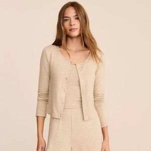 LOFT Lou & Grey Cozy Cami and Cardigan Set, new with tags, XSP